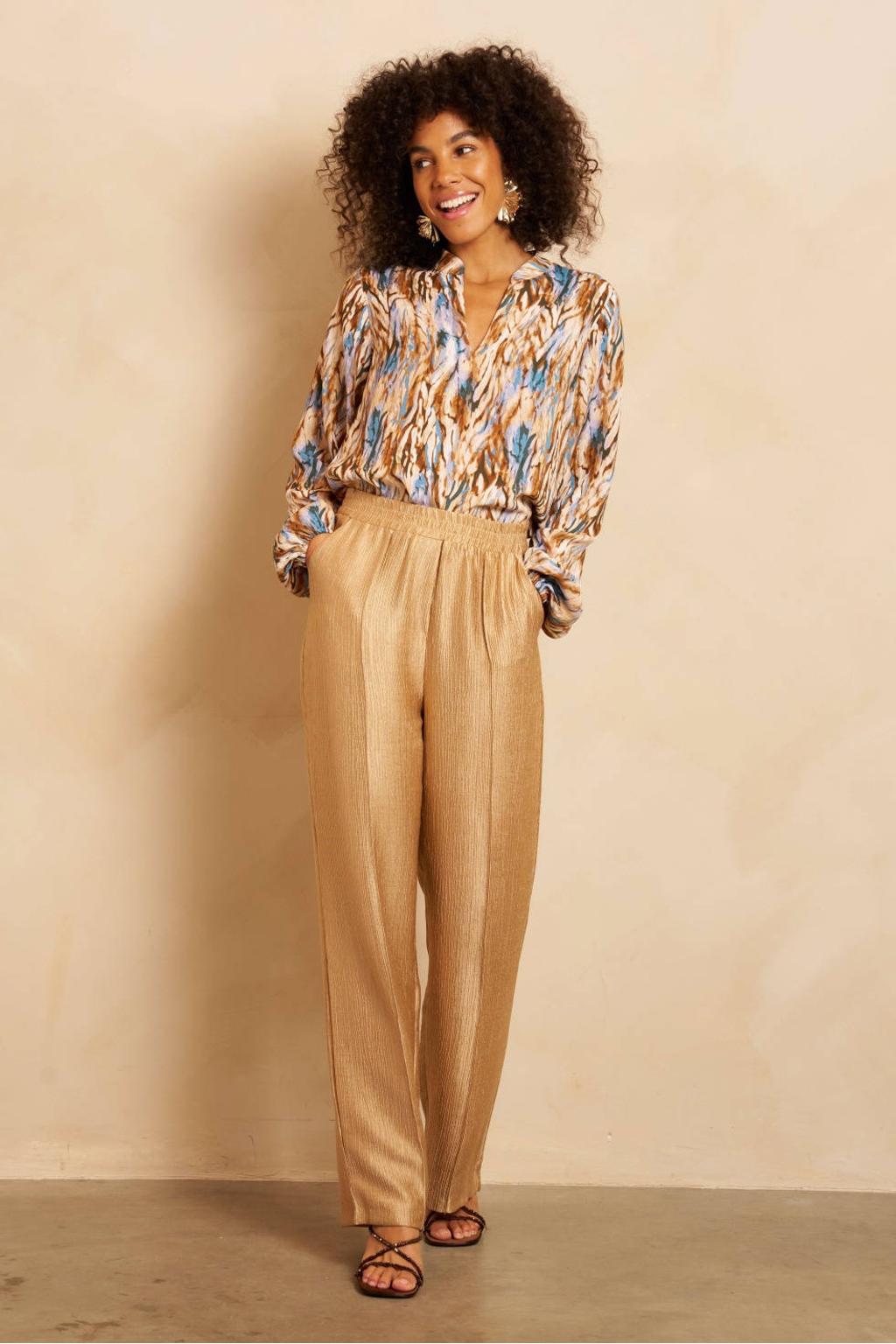 Lofty Manner top met print - meerkleurig