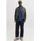 JACK & JONES ESSENTIALS regular casual overhemd donkerblauw