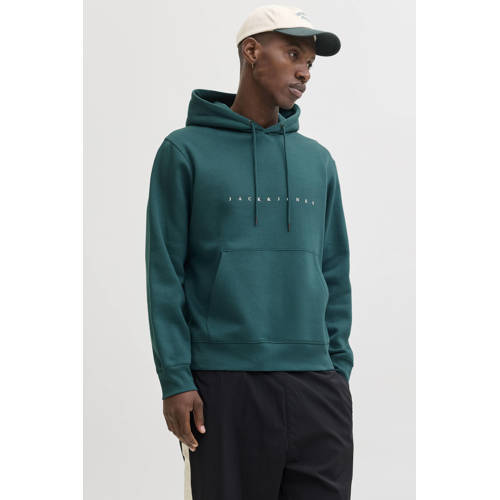 JACK & JONES ESSENTIALS hoodie donkergroen afbeelding
