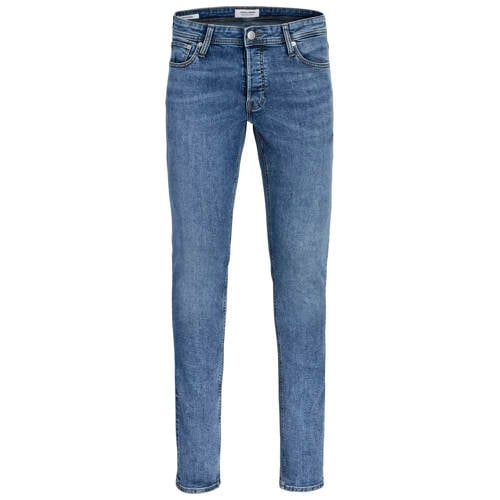JACK & JONES JEANS INTELLIGENCE JJIGLENN Slim fit blue denim afbeelding