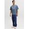 JACK & JONES ESSENTIALS regular T-shirt blauw