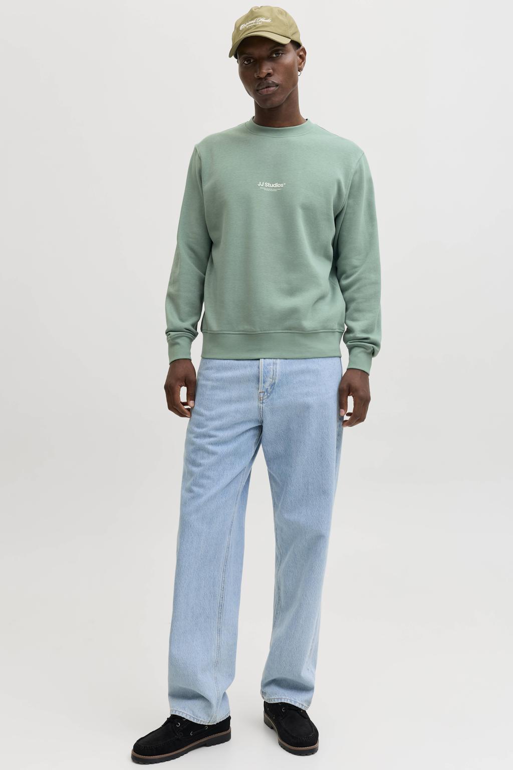 JACK & JONES ESSENTIALS sweater turquoise
