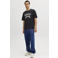 JACK & JONES ESSENTIALS regular T-shirt zwart