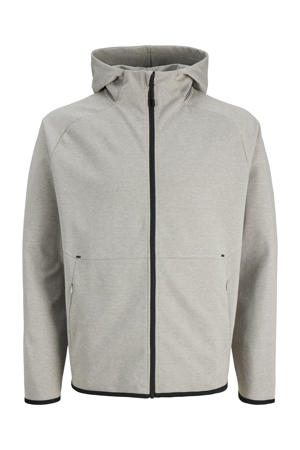 sweatvest lichtgrijs