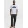JACK & JONES ESSENTIALS regular T-shirt wit