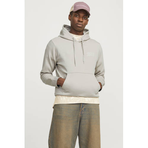 JACK & JONES ESSENTIALS hoodie ecru afbeelding