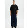Selected regular T-shirt zwart