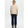 Selected regular T-shirt beige