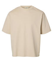 thumbnail: Selected regular T-shirt beige