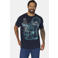 Jan Vanderstorm Loose T-shirt Plus Size DOMINIK. donkerblauw