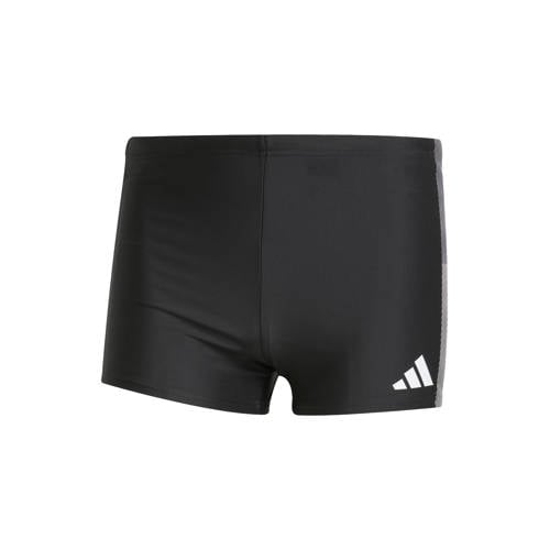 adidas Infinitex zwemboxer zwart/wit afbeelding