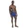 adidas zwemshort blauw/wit