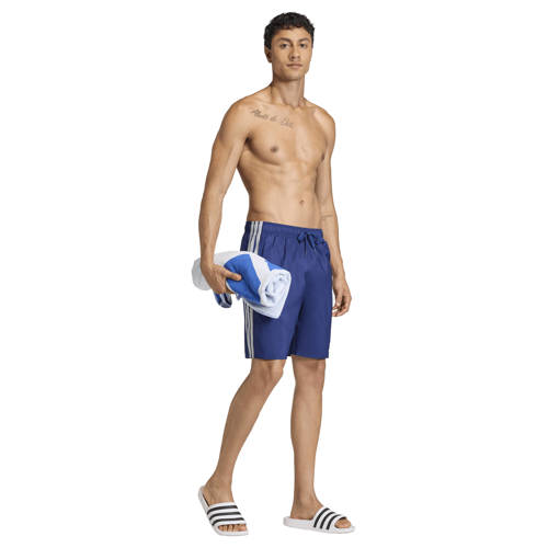 adidas zwemshort donkerblauw afbeelding