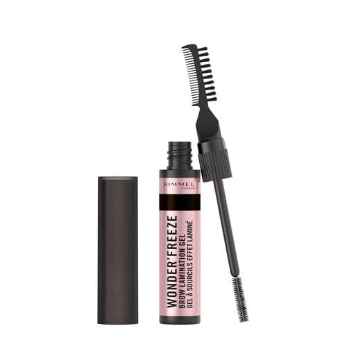Rimmel London Wonder'Freeze Brow Lamination wenkbrauwgel - 004 Deep Brown afbeelding
