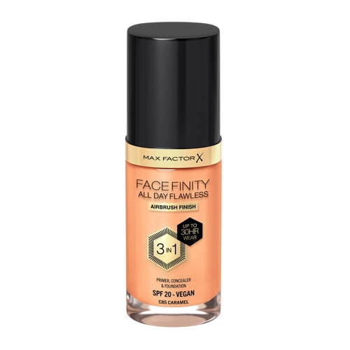 Wehkamp Max Factor Facefinity All Day Flawless 3-in-1 foundation, primer & concealer - C85 Caramel aanbieding