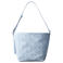 Calvin Klein denim crossbody tas Emblem blauw