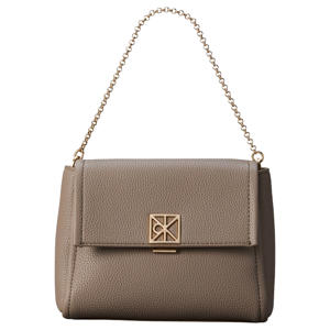 crossbody tas TH Emblem taupe