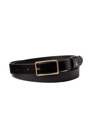 leren riem zwart