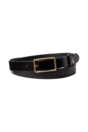 leren riem zwart
