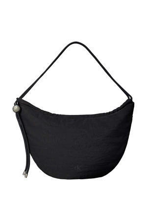 crossbody tas Nylon Cord zwart