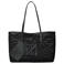 Calvin Klein mesh shopper Emblem zwart