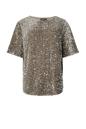 glitter top met pailletten