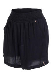 thumbnail: Brunotti crinkle strandshort Essia zwart