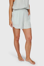 thumbnail: Brunotti crinkle strandshort Essia lichtgrijs