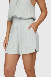 thumbnail: Brunotti crinkle strandshort Essia lichtgrijs
