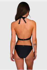 thumbnail: Brunotti voorgevormde halter bikini set Hollymai zwart