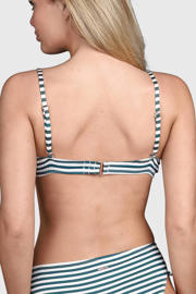 thumbnail: Brunotti voorgevormde beugel bikinitop Stefana groen/wit