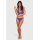 Brunotti voorgevormde halter bikini Hollymai met textuur blauw