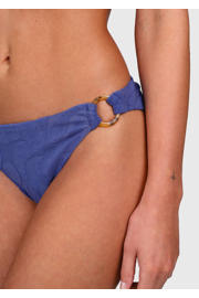thumbnail: Brunotti voorgevormde halter bikini Hollymai met textuur blauw