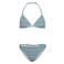 Brunotti triangel bikini Laudina groen/wit