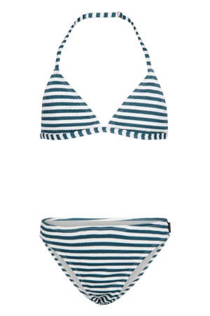 triangel bikini Laudina groen/wit