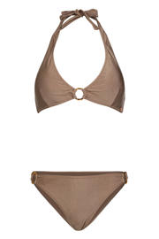 thumbnail: Brunotti voorgevormde halter bikini Hollymai bruin