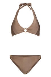 thumbnail: Brunotti voorgevormde halter bikini set Hollymai bruin