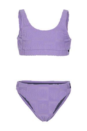crop bikini Myla met textuur paars