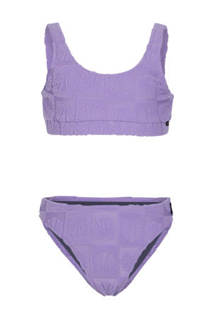 crop bikini Myla met textuur paars