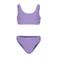 Brunotti crop bikini Myla met textuur paars
