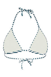 thumbnail: Brunotti voorgevormde triangel bikinitop Novalee groen/wit