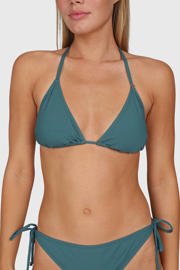 thumbnail: Brunotti voorgevormde triangel bikinitop Novalee petrol