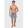 Brunotti zwemshort Cester donkerblauw/wit