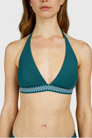 thumbnail: Brunotti voorgevormde halter bikinitop Relay petrol