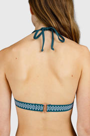 thumbnail: Brunotti voorgevormde halter bikinitop Relay petrol
