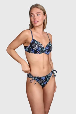 strik bikinibroekje Nolestina zwart/multi