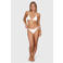 Brunotti voorgevormde triangel bikini set Vievette met textuur wit
