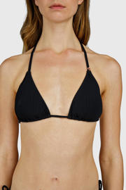 thumbnail: Brunotti voorgevormde triangel bikinitop Novalee zwart
