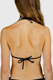 thumbnail: Brunotti voorgevormde triangel bikinitop Novalee zwart