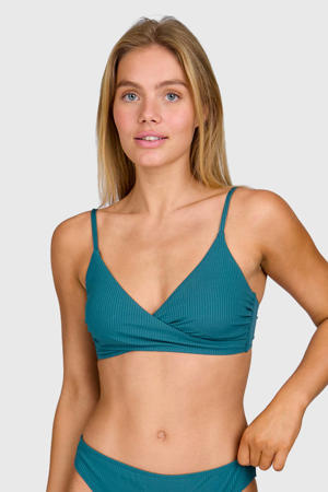 voorgevormde bikinitop Diamia petrol